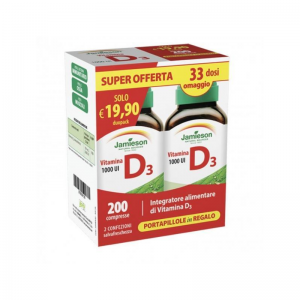 Jamieson Vitamina D3 1000 duo pack 200 compresse