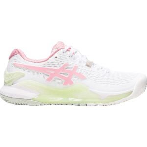 Asics Gel Resolution 9 Padel (White/Fruit Punch) (DONNA)