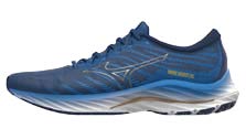 MIZUNO Wave Rider 26 (Snorkel Blue / MP Gold / Estate Blue)