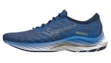 MIZUNO Wave Rider 26 (Snorkel Blue / MP Gold / Estate Blue)