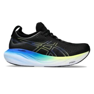 ASICS GEL-NIMBUS 25 (BLACK/GLOW YELLOW)