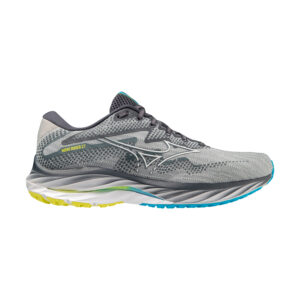 MIZUNO Wave Rider 27 (Pearl Blue/White/Bolt 2 Neon)